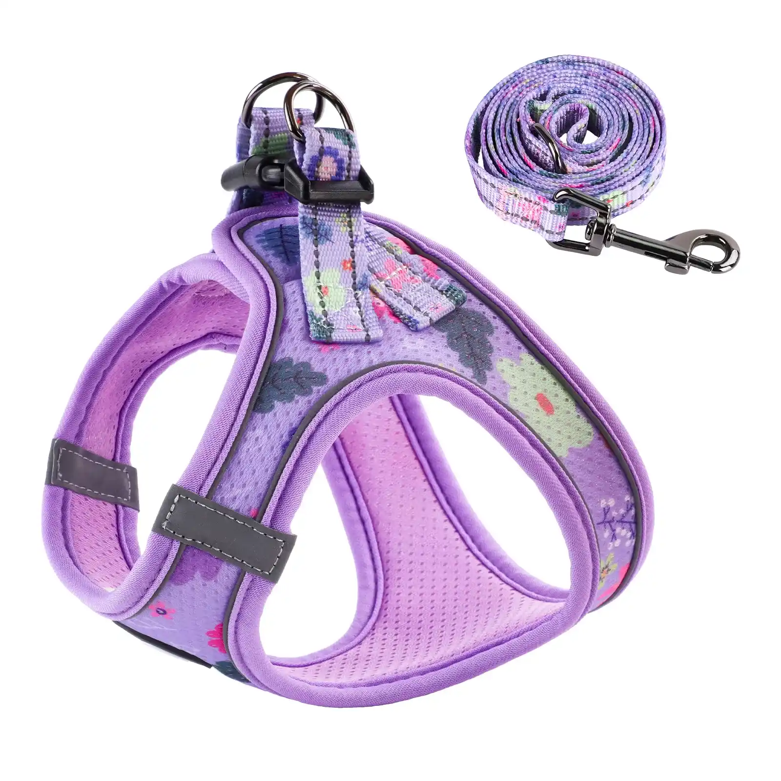 Printed mesh harness